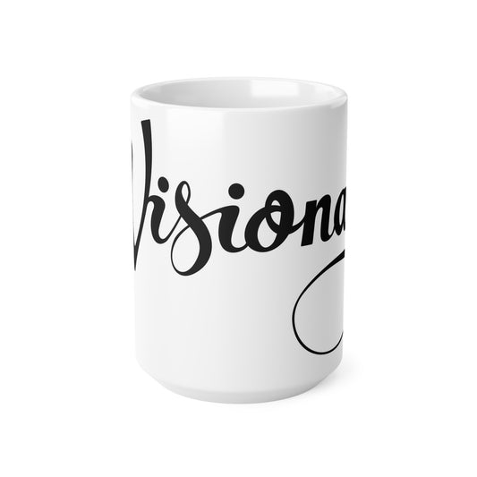 "Visionary" Ceramic Coffee Cup