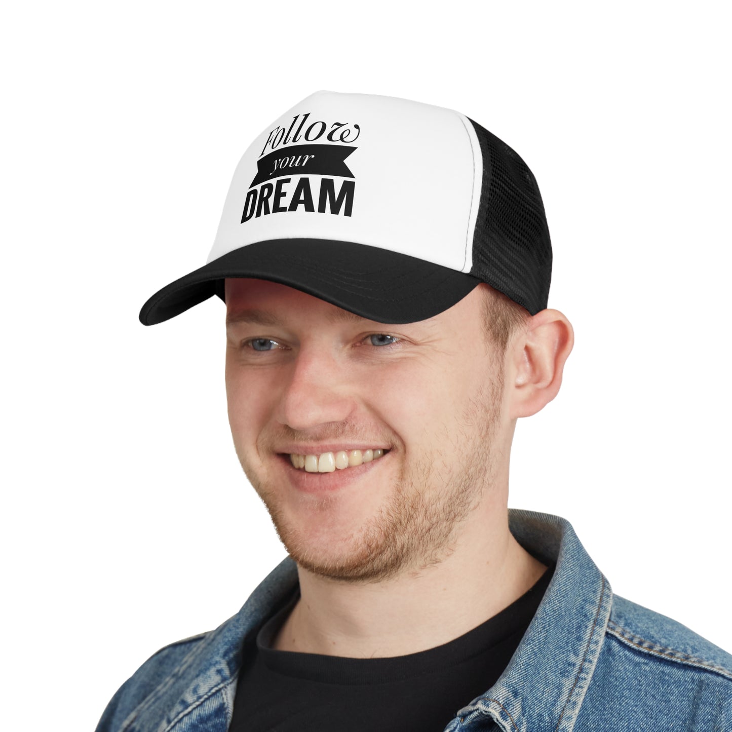 "Follow your DREAM" Mesh Cap