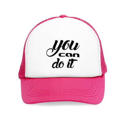 "you can do it" Mesh Cap