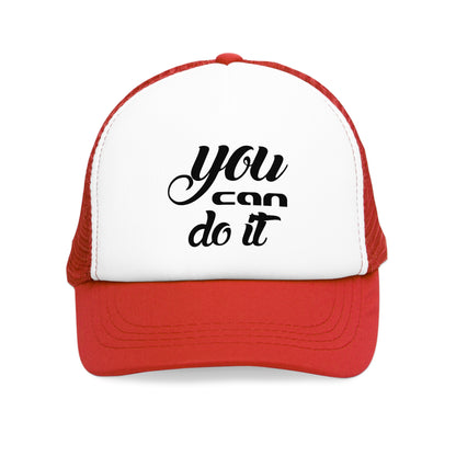 "you can do it" Mesh Cap