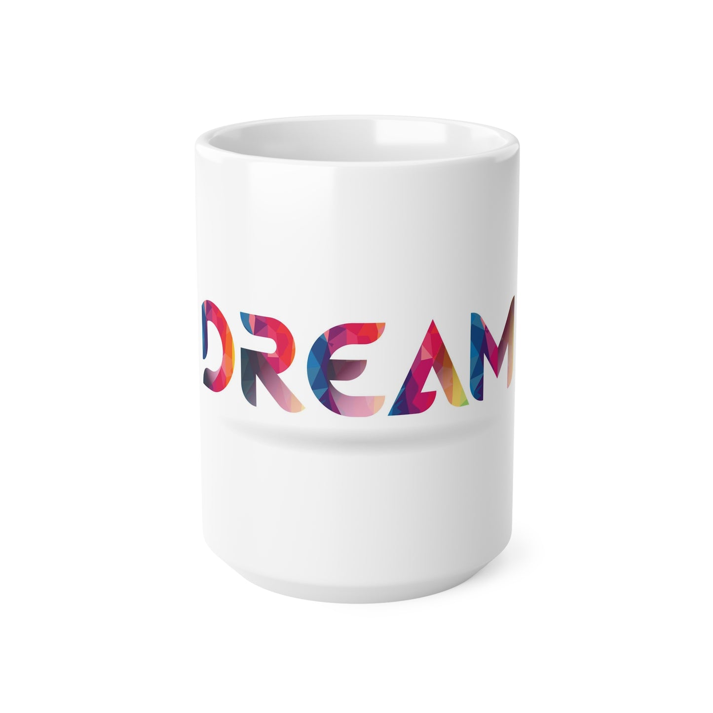 'DREAM" Ceramic Coffee Cup