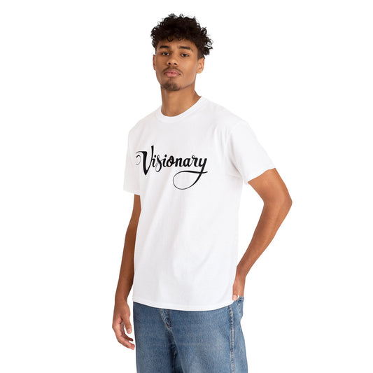 Camiseta de algodón pesado unisex "Visionary"