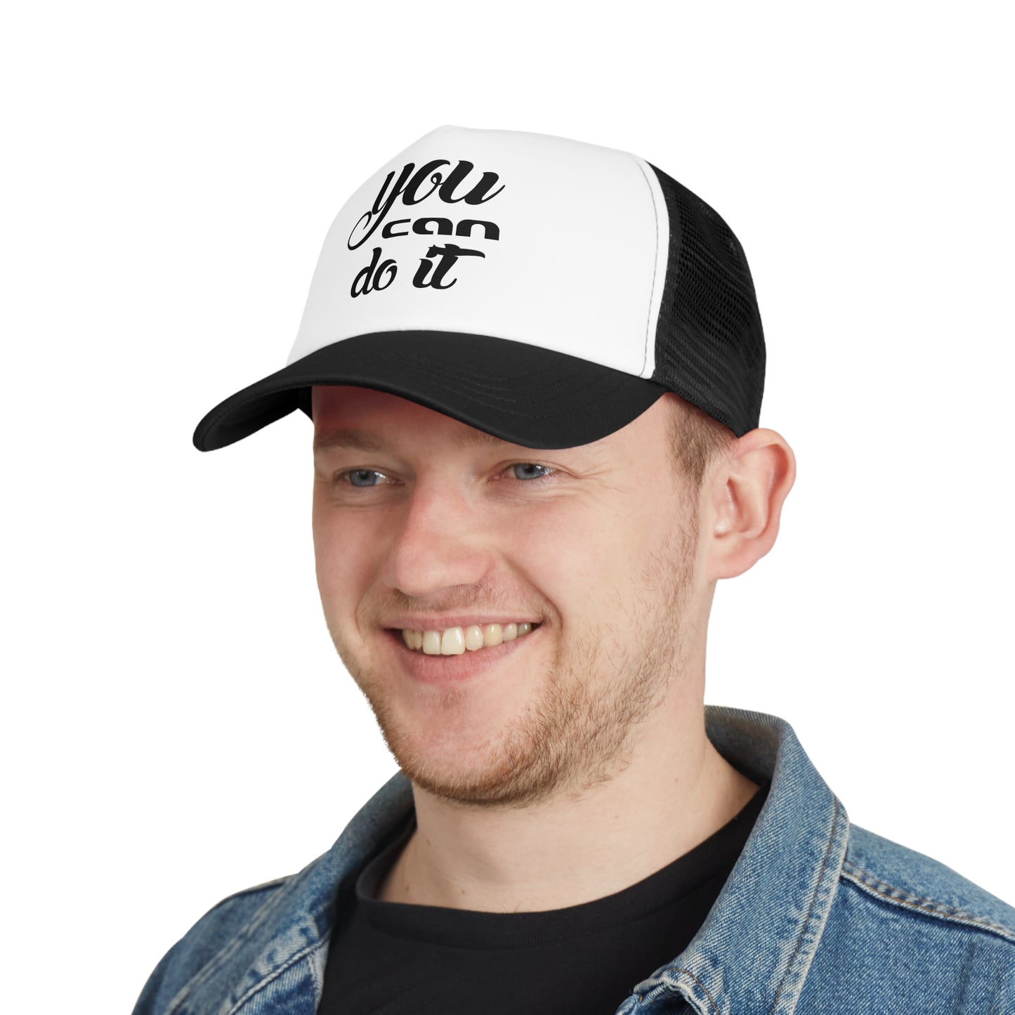 "you can do it" Mesh Cap