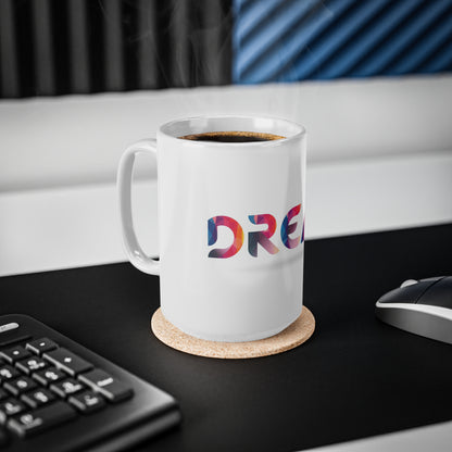 'DREAM" Ceramic Coffee Cup