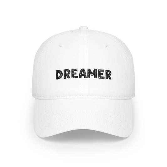 Gorra de béisbol de perfil bajo "DREAMER"