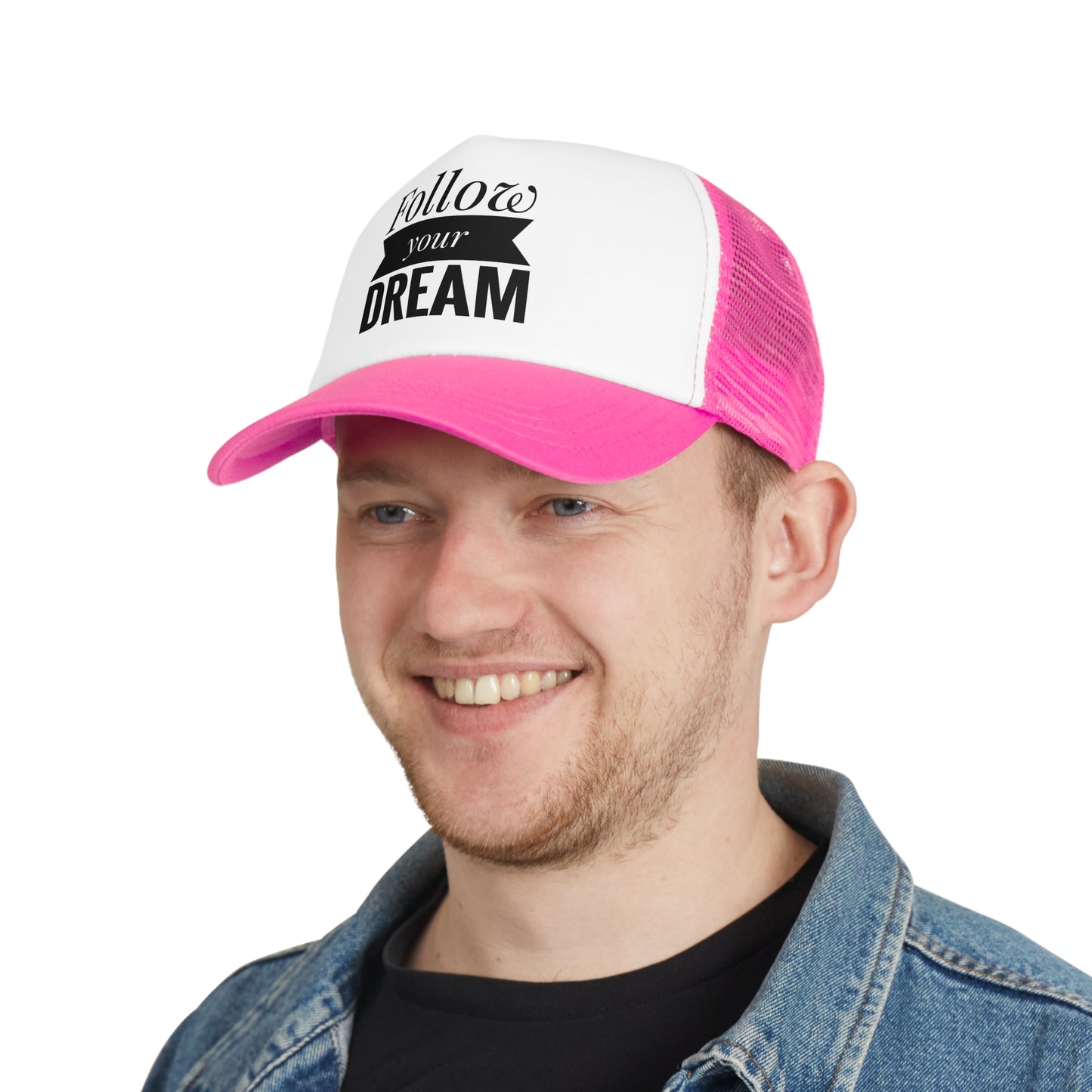 "Follow your DREAM" Mesh Cap