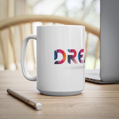 'DREAM" Ceramic Coffee Cup