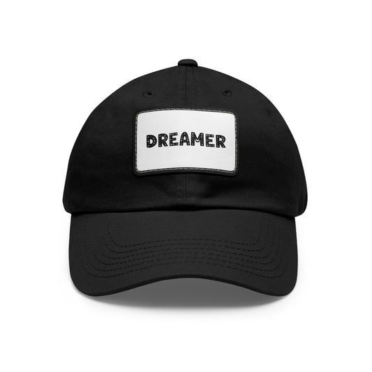 Gorro "DREAMER" con parche de cuero