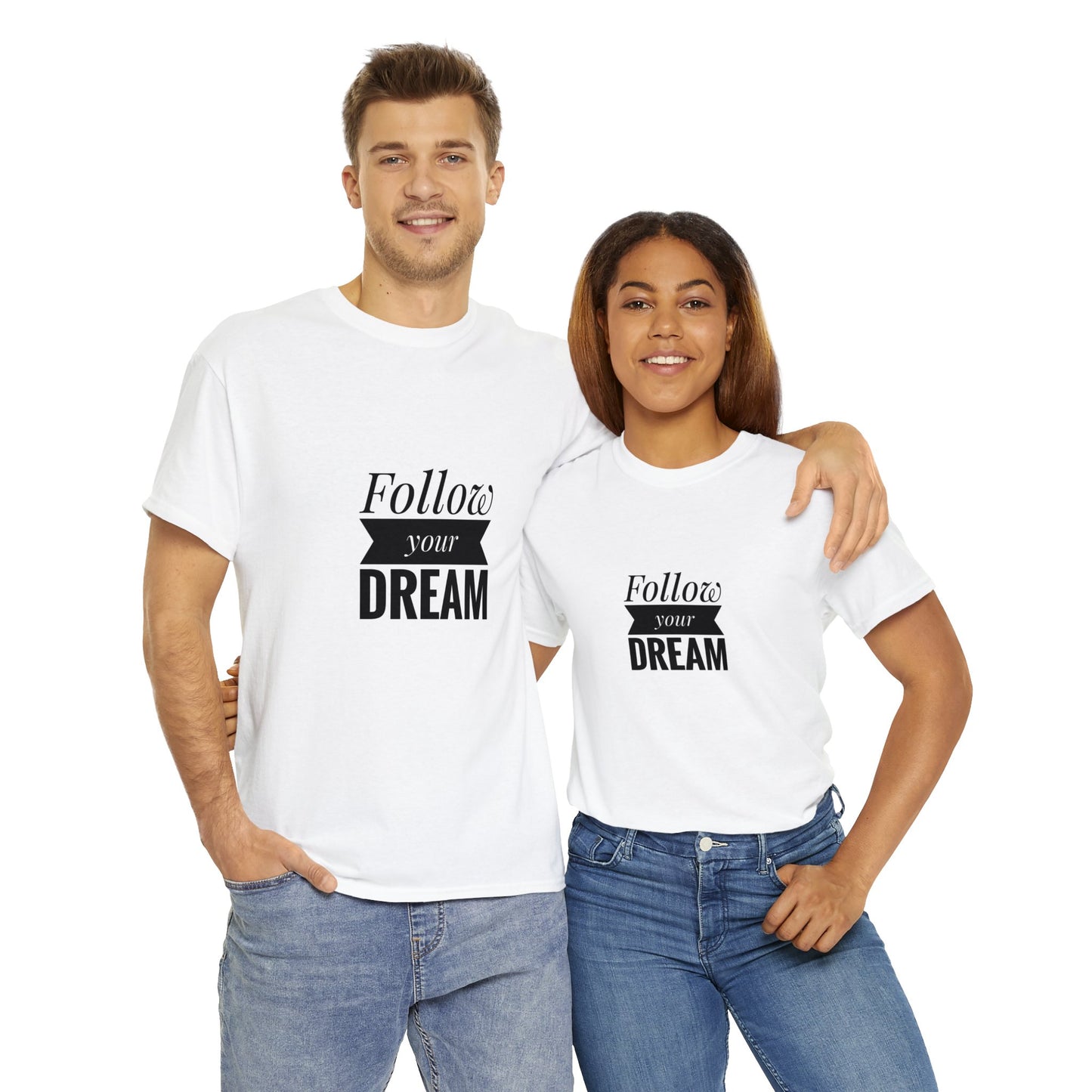 "Follow your DREAM" Unisex Heavy Cotton Tee